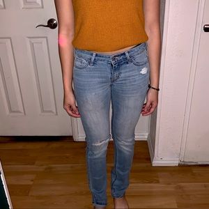 Hollister Light Wash Skinny Jeans